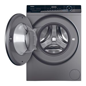 HAIER I-Pro Series 3 HW100-B14939S8 10 kg 1400 Spin Washing Machine - Graphite, Silver/Grey