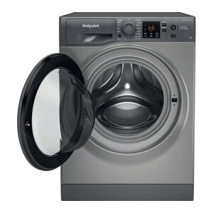 HOTPOINT NSWR 945C GK UK N 9 kg 1400 Spin Washing Machine - Graphite, Silver/Grey
