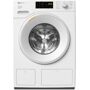 Miele WSD663 TwinDos Lotus White - Graphite Door Washing Machine