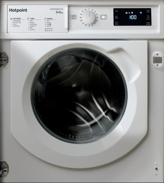 Hotpoint BI WDHG 961484 UK Integrated Washer Dryer - White