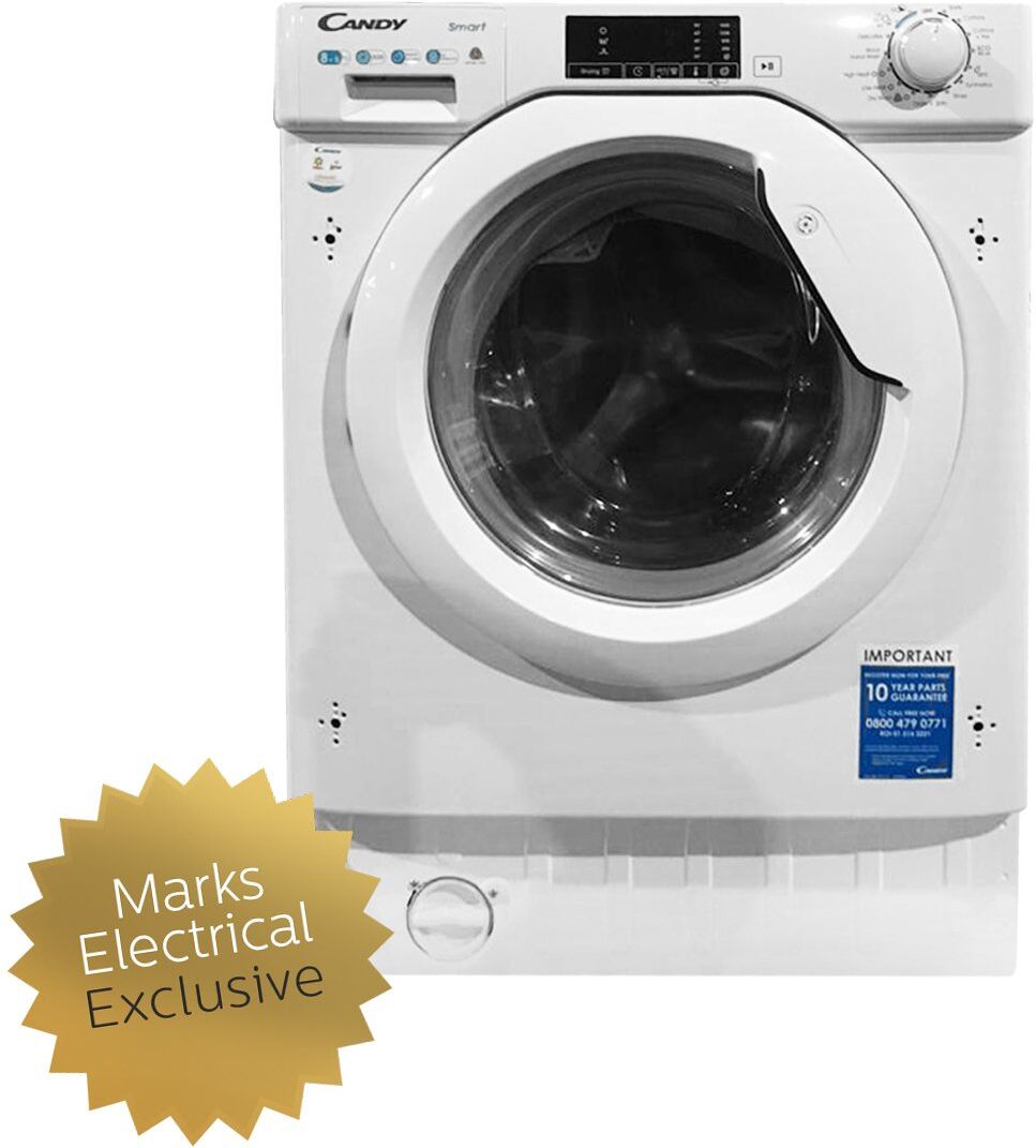 Candy CBD585D1E1-80 Integrated Washer Dryer - White