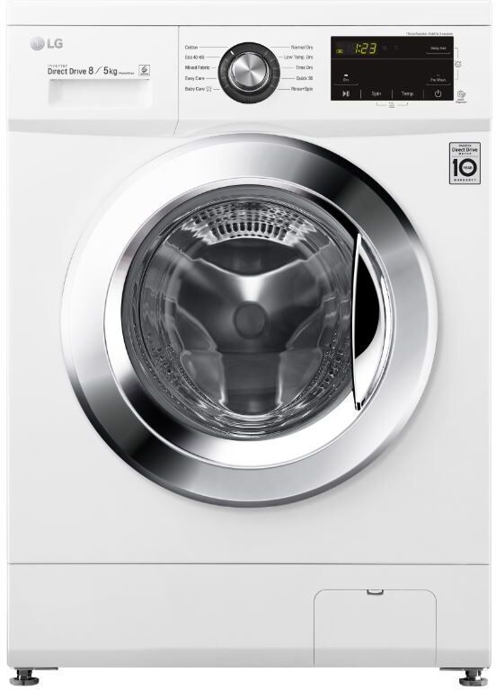 LG Direc Drive FWMT85WE Washer Dryer - White