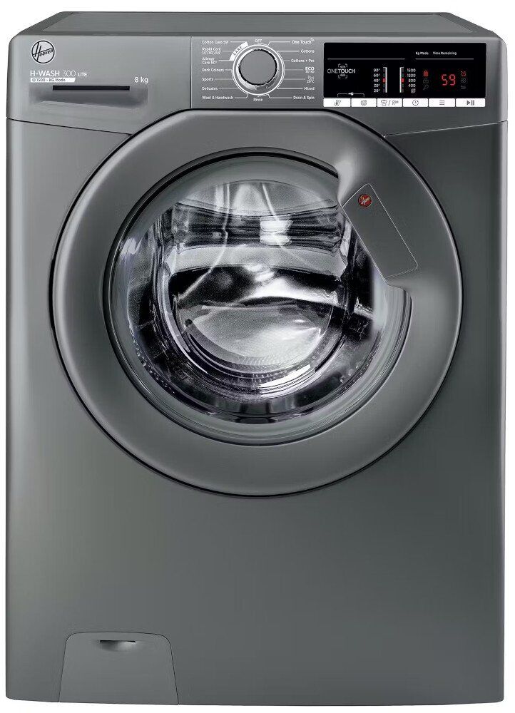 Hoover H3W58TGGE Washing Machine - Grey