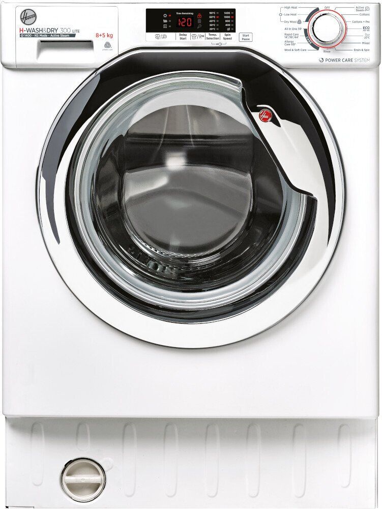 Hoover HBDS485D2ACE-80 Integrated Washer Dryer - White