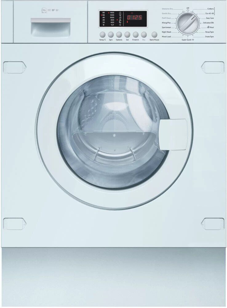 Neff V6540X2GB Integrated Washer Dryer - White