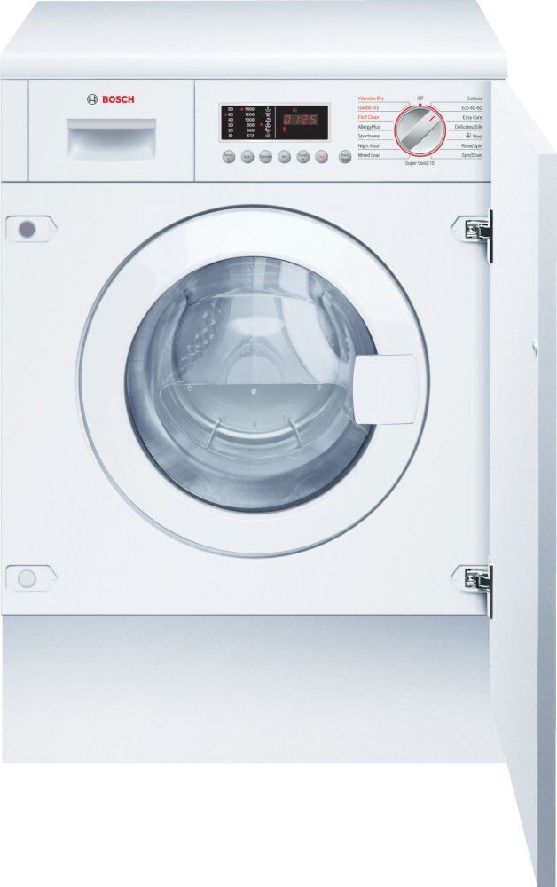 Bosch Serie 6 WKD28542GB Integrated Washer Dryer - White