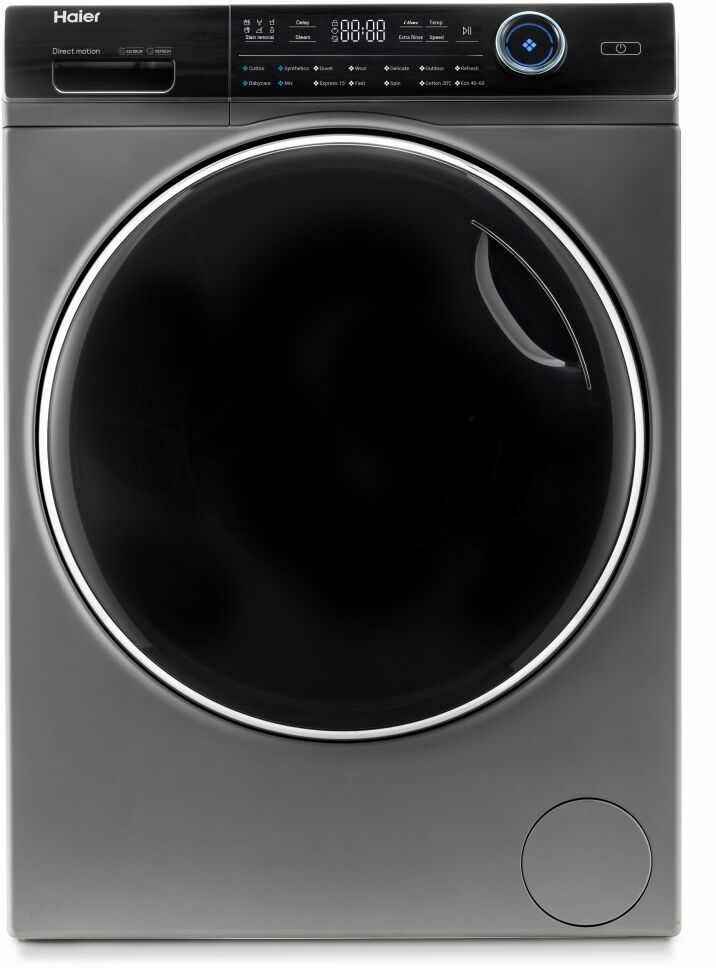 Haier HW100-B14979S 10kg I-Pro Series 7 Freestanding Washing Machine 1400rpm - GRAPHITE