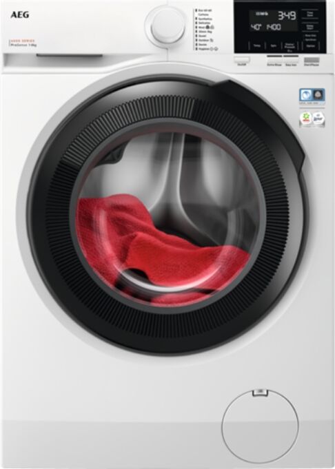 AEG LFR61844B 8kg Series 6000 ProSense Washing Machine 1400rpm - WHITE