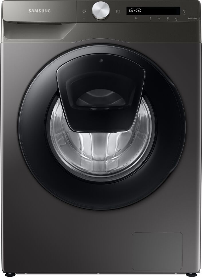 Samsung WW90T554DAN 9kg Ecobubble AddWash Steam Washing Machine 1400rpm - GRAPHITE