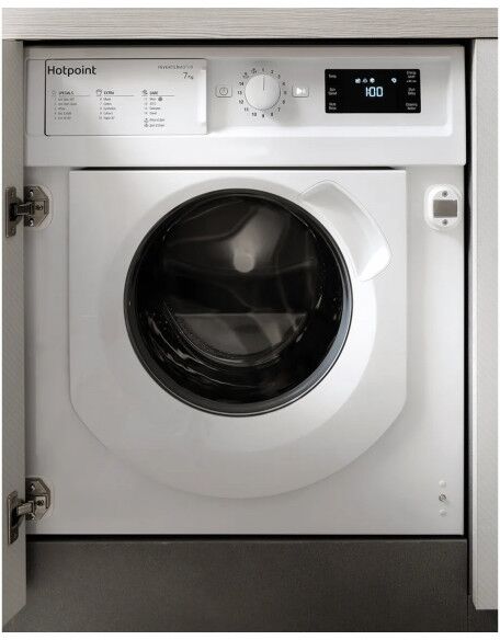 Hotpoint BIWMHG71483UK White 7kg Integrated Washing Machine - White