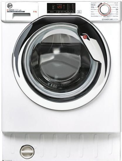 Hoover HBWS58D1ACE White 8kg Integrated Washing Machine - White