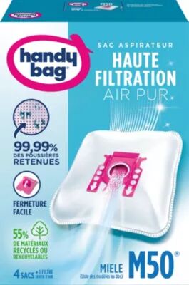 Notice d'utilisation, manuel d'utilisation et mode d'emploi HANDY BAG Sac Aspi HANDY BAG M50   