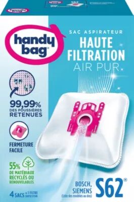 Notice d'utilisation, manuel d'utilisation et mode d'emploi HANDY BAG Sac Aspi HANDY BAG S62   