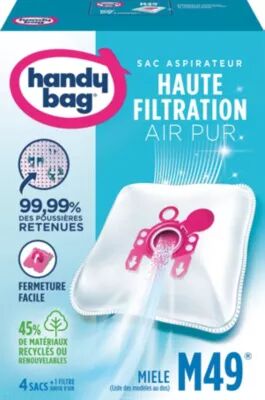 Notice d'utilisation, manuel d'utilisation et mode d'emploi HANDY BAG Sac Aspi HANDY BAG M49   