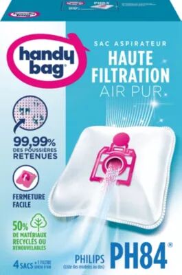 Notice d'utilisation, manuel d'utilisation et mode d'emploi HANDY BAG Sac Aspi HANDY BAG PH84   