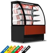 Chefook Vitrine Chauffante EVO HOT +65°C - Vitrine Chauffante EVO HOT Longueur 120 cm