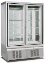 CHEFOOK Vitrine Réfrigérée Verticale à Viande 850 Litres 0°C/+4°C Ligne Classic 1 Face Vitrée H 190 cm