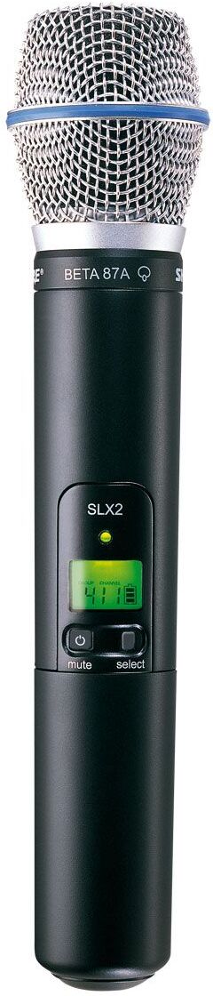 Notice d'utilisation, manuel d'utilisation et mode d'emploi Shure SLX2-BETA87C Emetteur Main   