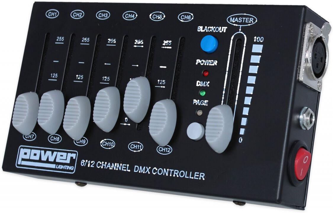 Notice d'utilisation, manuel d'utilisation et mode d'emploi Power Lighting DMX MINISHOW 12C   