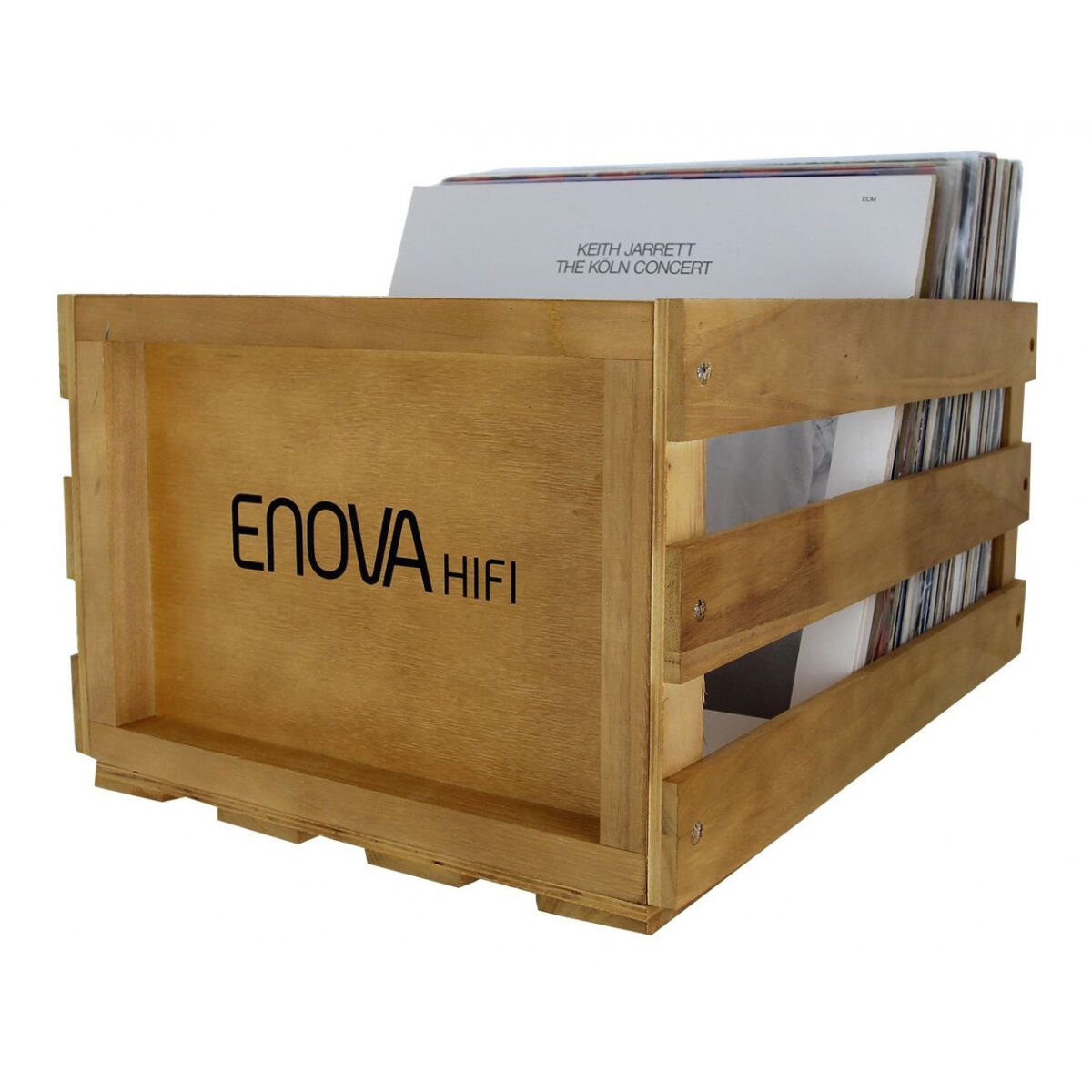 Notice d'utilisation, manuel d'utilisation et mode d'emploi Enova Hifi VINYL BOX STORAGE 120 WOOD - VBS 120 WD   