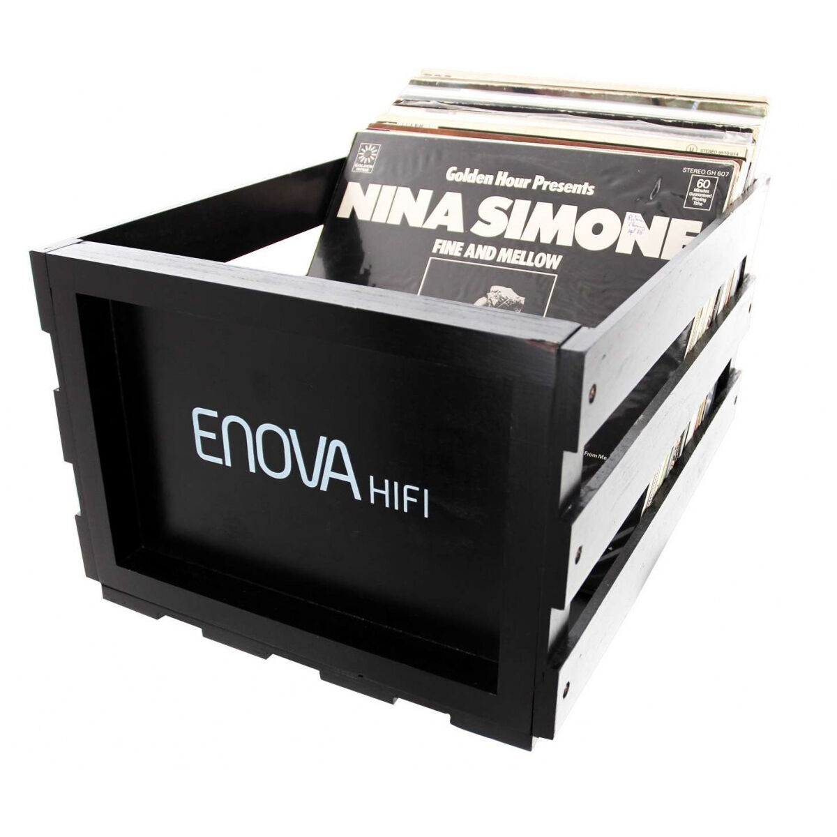 Notice d'utilisation, manuel d'utilisation et mode d'emploi Enova Hifi VINYL BOX STORAGE 120 BLACK - VBS 120 BL   
