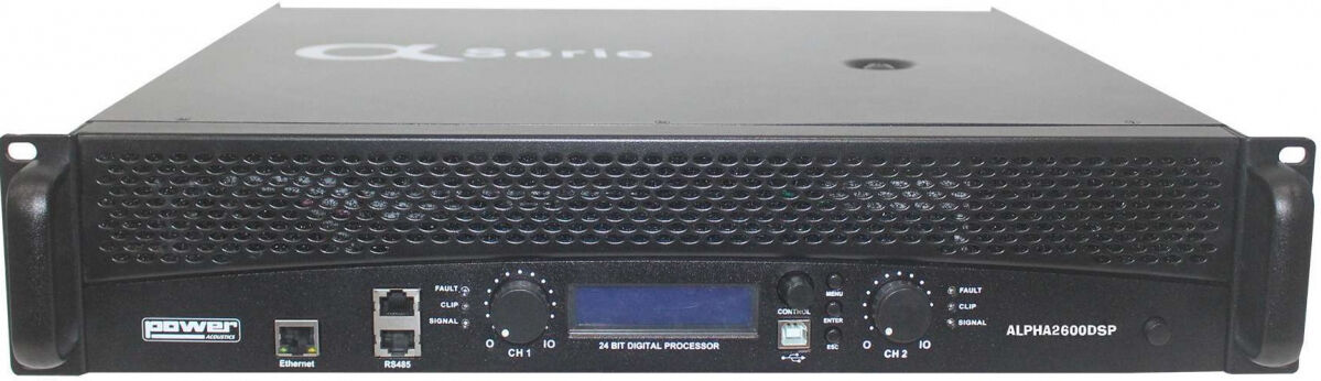 Notice d'utilisation, manuel d'utilisation et mode d'emploi Power Acoustics - Sonorisation ALPHA 2600 DSP   