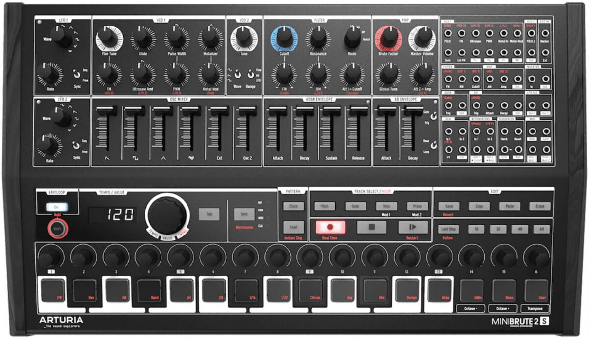 Notice d'utilisation, manuel d'utilisation et mode d'emploi Arturia MiniBrute 2 S Noir Edition   