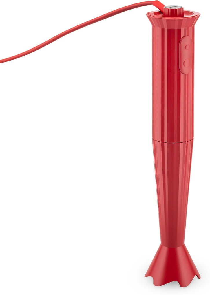 Alessi - Plissé Stabmixer, rot