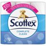 SCOTTEX Complete Clean Blanc - 9 rouleaux