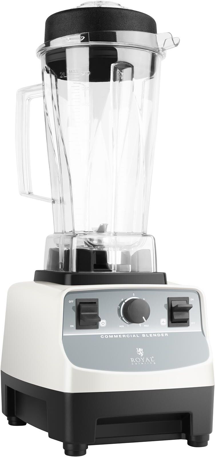 Royal Catering Mixeur blender professionnel Katana - 1 500 W - 32 000 tr/min RCMB-2LB