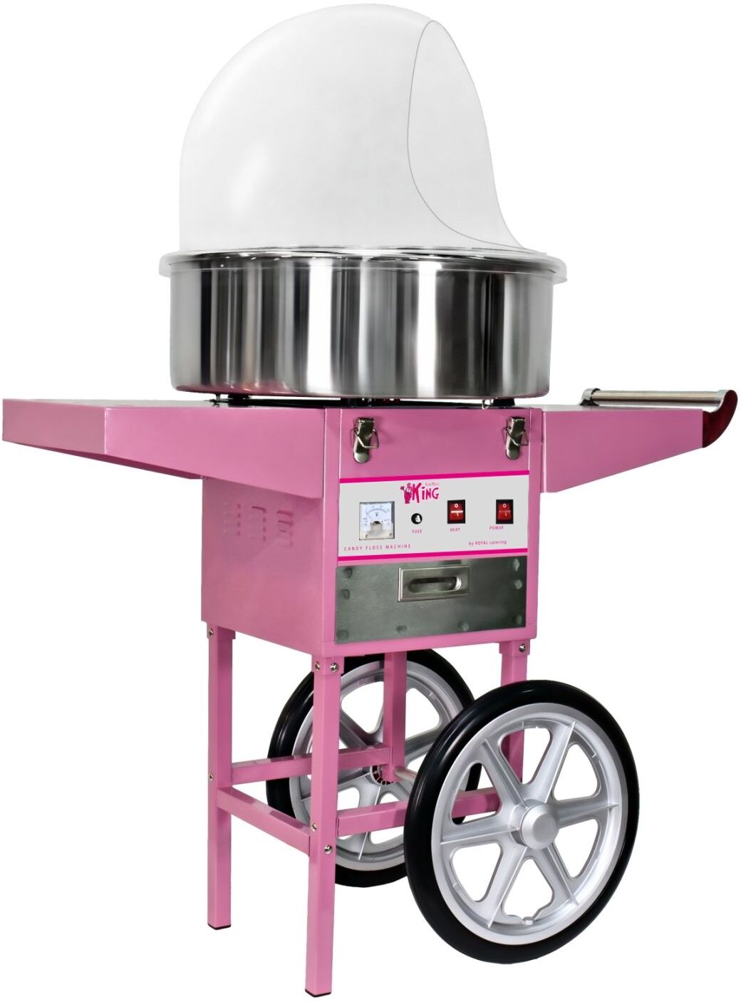 Royal Catering Zuckerwattemaschine Set - 52 cm - 1.200 Watt