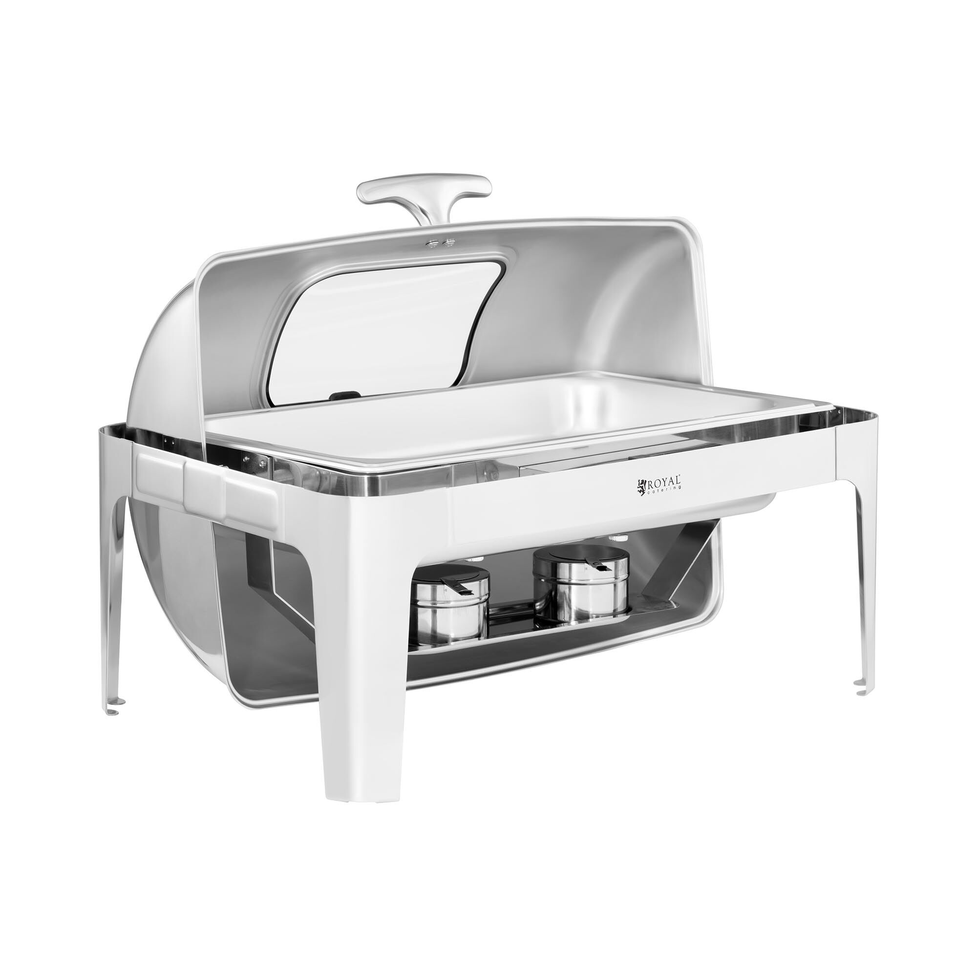 Royal Catering Chafing Dish - GN 1/1 - Royal Catering - 8,5 L - 2 Brennstoffzellen - Sichtfenster