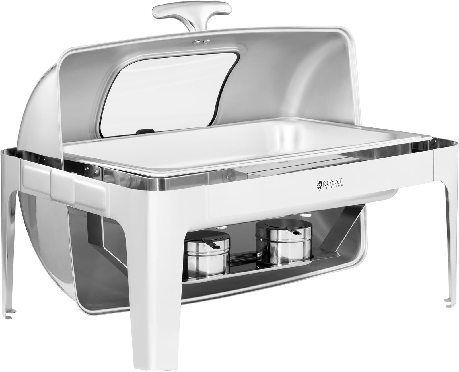 Royal Catering Chafing Dish - GN 1/1 - Royal Catering - 8,5 L - 2 Brennstoffzellen - Sichtfenster