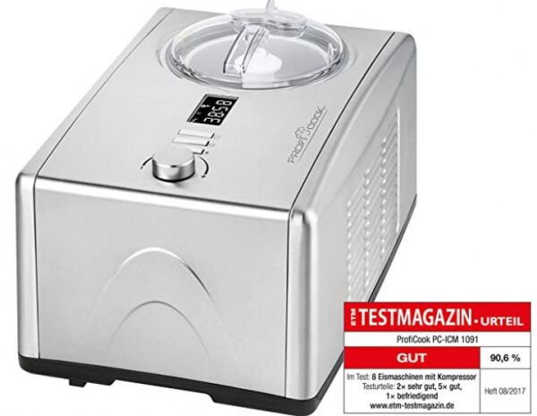 ProfiCare PC-ICM 1091 N - Eiscremeautomat und Joghurtmaker
