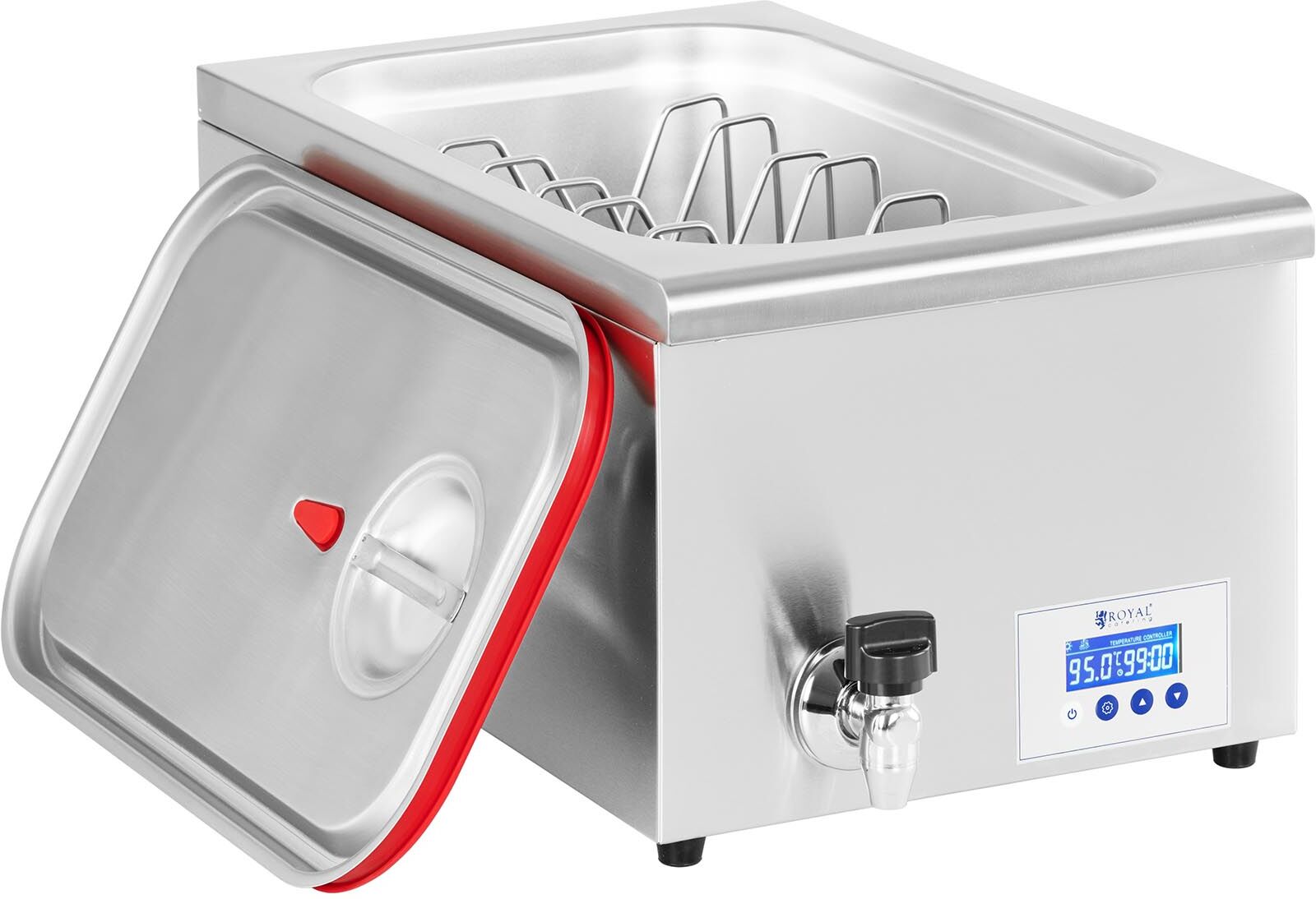 Royal Catering Sous-vide hrnec - 700 W - 30–95 °C - 24 l - LCD RCPSU-700