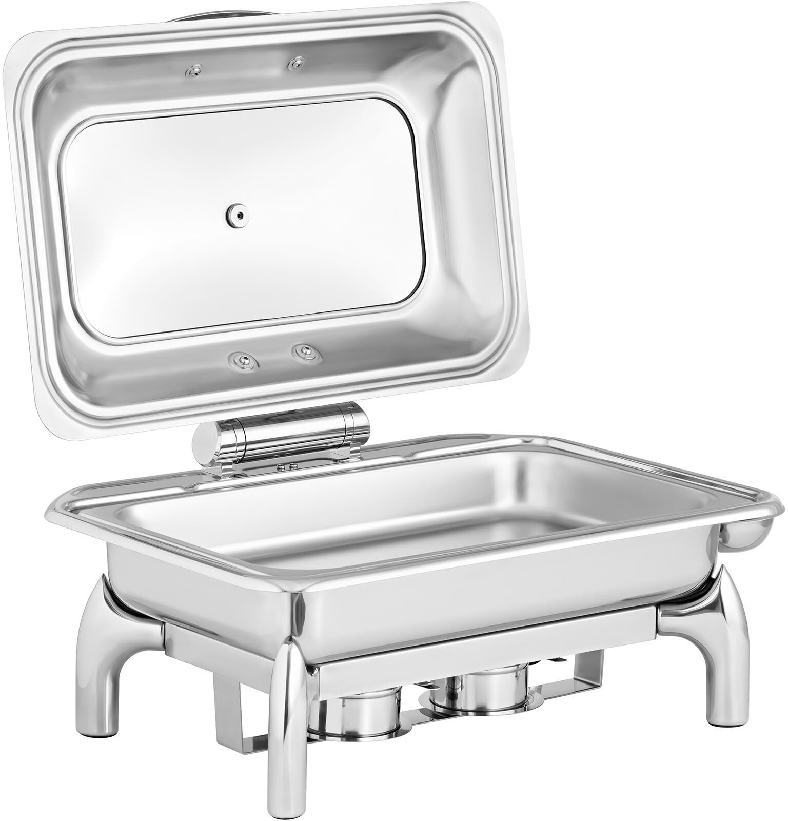 Royal Catering Chafing dish – GN 1/1, hydraulický závěs víka – 9 L – 2 x palivový článek – Royal Catering RCCD-RT23_9L