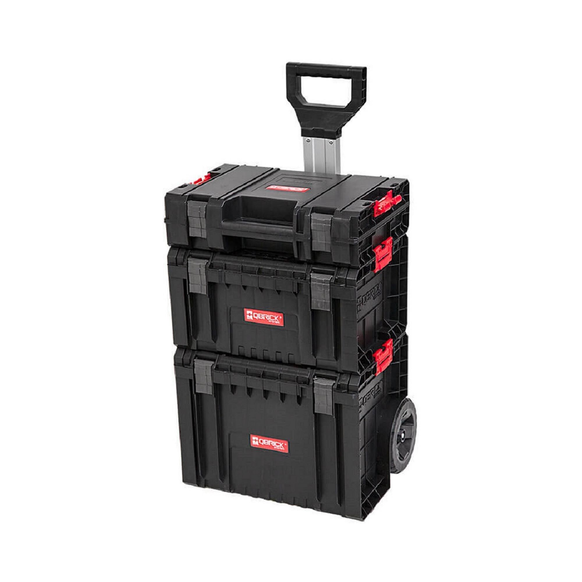 Qbrick System Mobilní kufr na nářadí System Pro – sada vozíku, krabice a kufru Z254935PG001