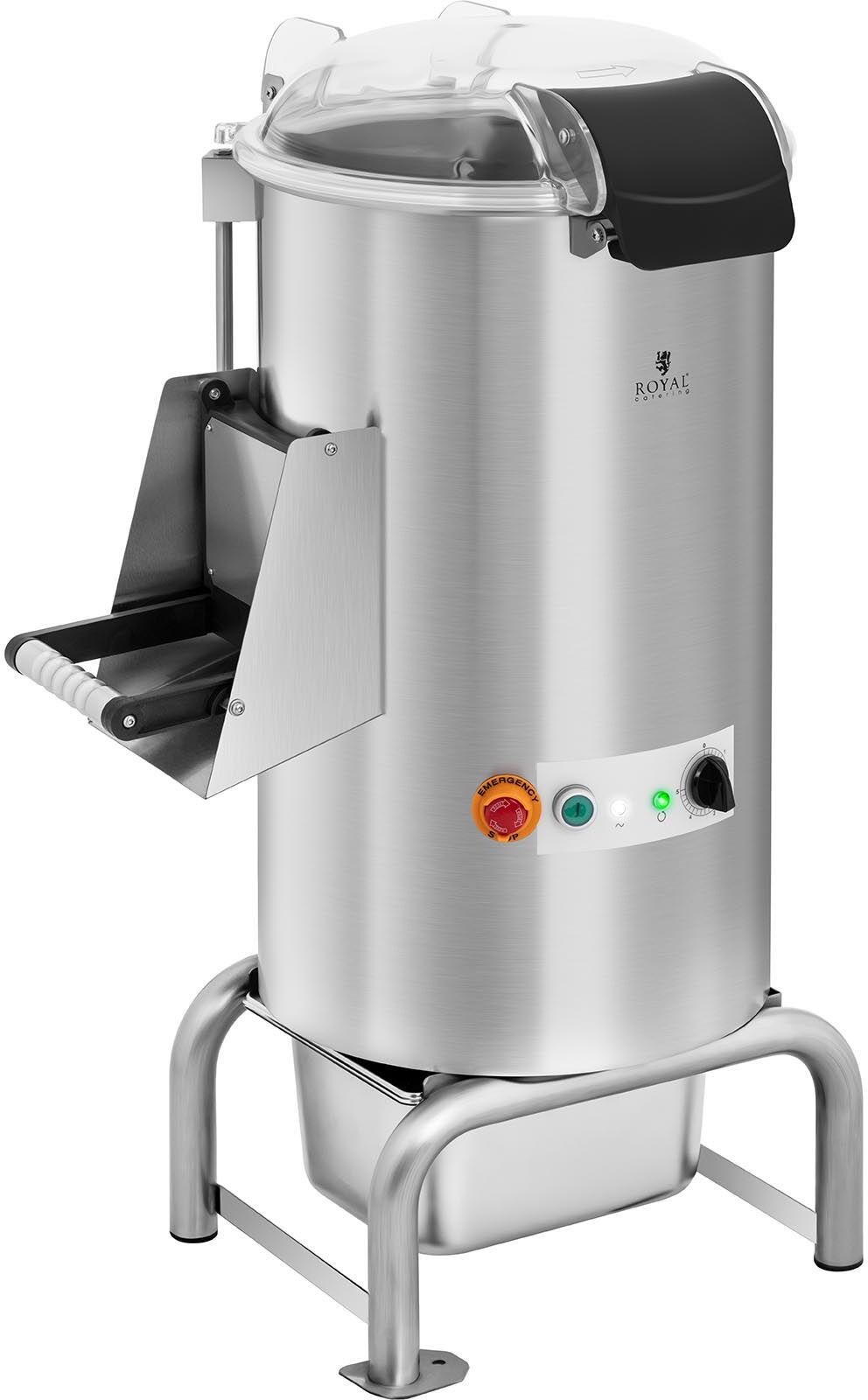 Royal Catering Kartoffelschälmaschine - 28 L - Timer - bis zu 500 kg/h 10011404