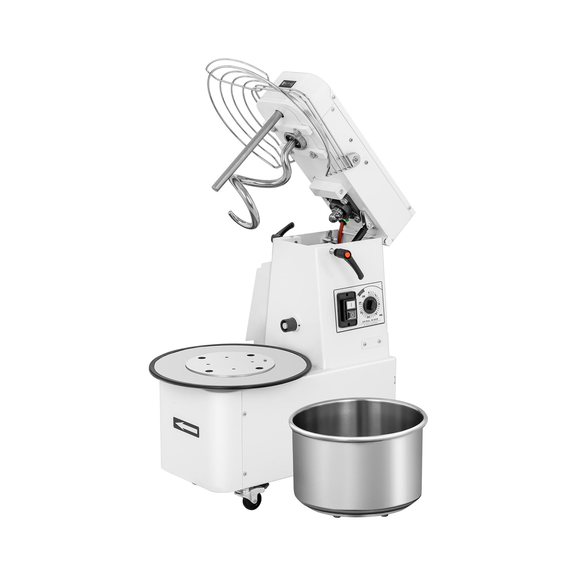 Royal Catering Teigknetmaschine - 15 L - 48 kg/h - 750 W - Kippkopf 10011790