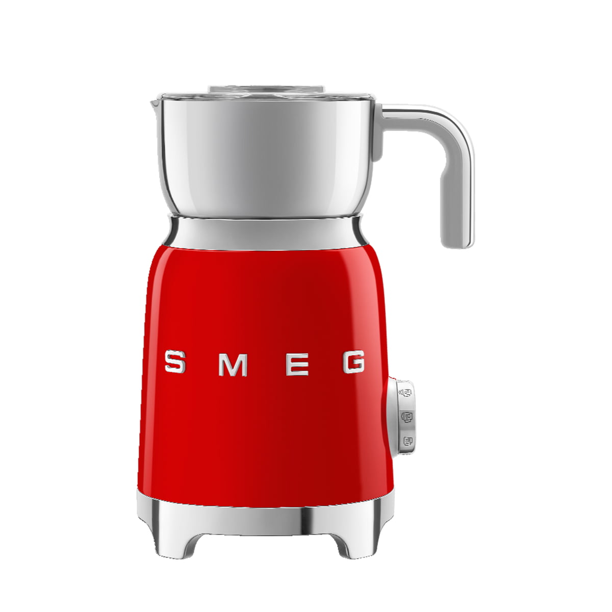 SMEG - Milchaufschäumer MFF01, rot