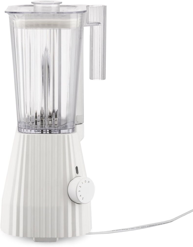 Alessi - Plissé Standmixer, weiß