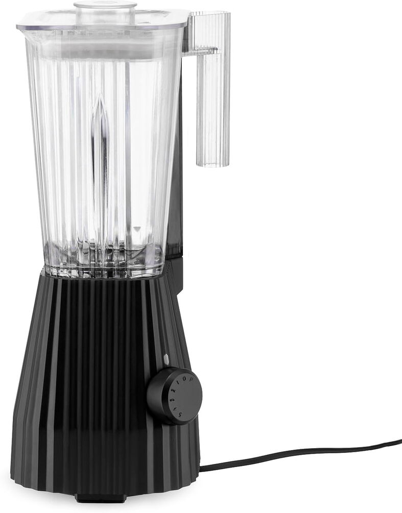 Alessi - Plissé Standmixer, schwarz