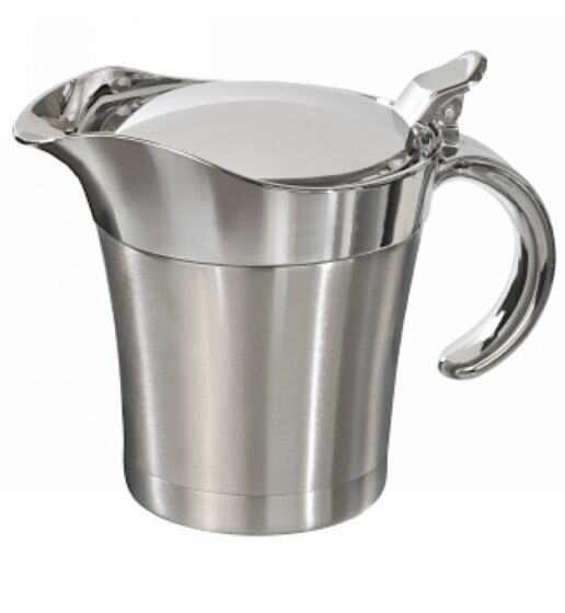 Mato kochtopf Hot DipEdelstahl 0,4 Liter Silber 13 cm