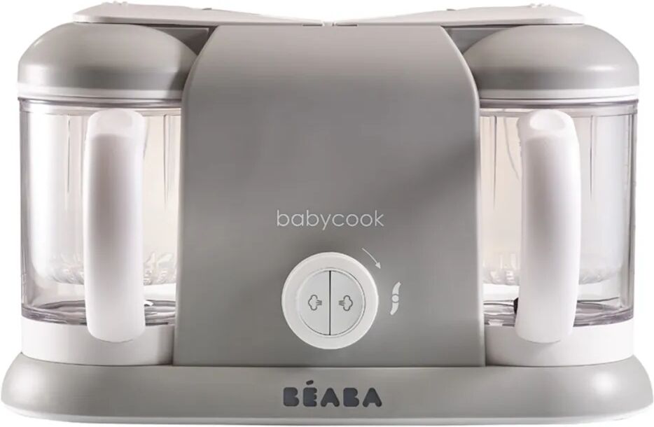 Beaba 4-i-1 babyfoodprocessor Babycook Duo 2.200 ml grå