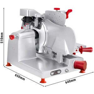 GGM Gastro - BERKEL Trancheuse Domina comme coupeuse verticale - 300 Watt - Couteau : Ø 315mm - Avec bras de serrage Argent