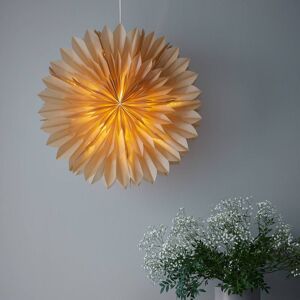 Étoile déco Solina, suspendue, ambrée, Ø 60 cm