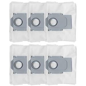 BiOHY Lot de 6 sacs à poussière pour Roborock S7 & S8 S7, S7 MaxV & S8 Accessoires pour robots nettoyeurs Sac interchangeable pour stations de vidange de voiture Sac de rechange original - Publicité