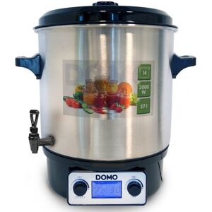 DOMO-ELEKTRO DOMO Sterilisateur en inox de conserves avec LCD, 27l DO42325PC