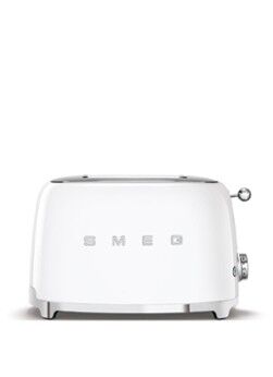 Smeg 50's Style broodrooster 2-slots TSF01WHEU - Wit