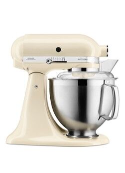 KitchenAid Artisan keukenmachine 4,8 liter 5KSM185PS - Amandelwit - Creme